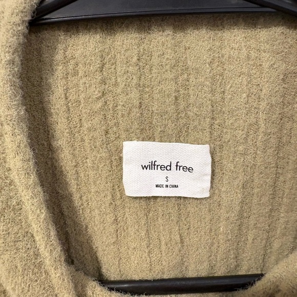 Worn once- WILFRED FREE-Hush Knit Station Dress - Picture 4 of 9